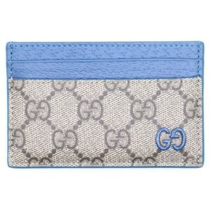 Gucci Gauthenticity Card Case Blue Trim 768248 Facqc 9441
